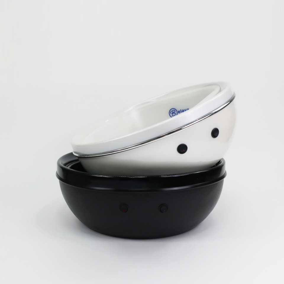 TRIO Foot Spa in White | w/ Heat & Vibration