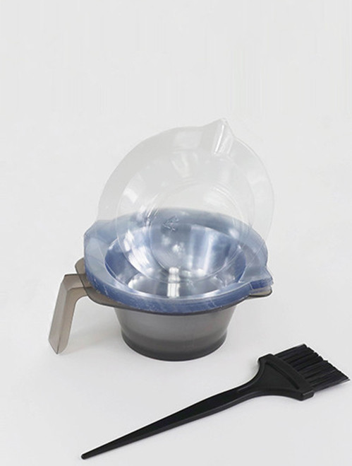 Hair Color Bowl with 20 Disposable Liners and Brush (Kit)