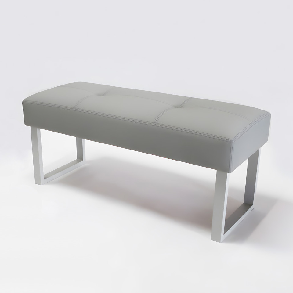 Solo bench perfect for waiting area