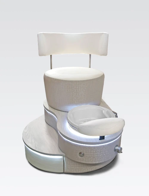 Luna Chair with LED Lights and Plumbing