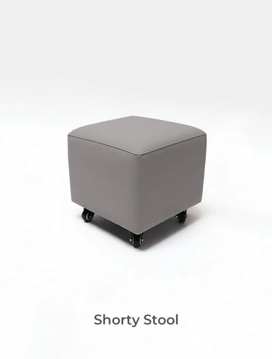 Shorty nail tech stool