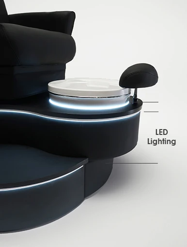 Advantage No-Plumbing Pedicure Chair lighting
