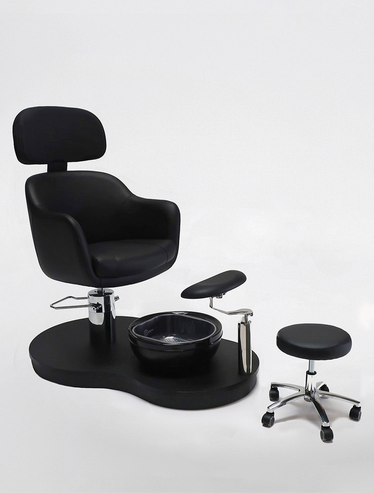 Grace Chair with Corte Stool by Belava