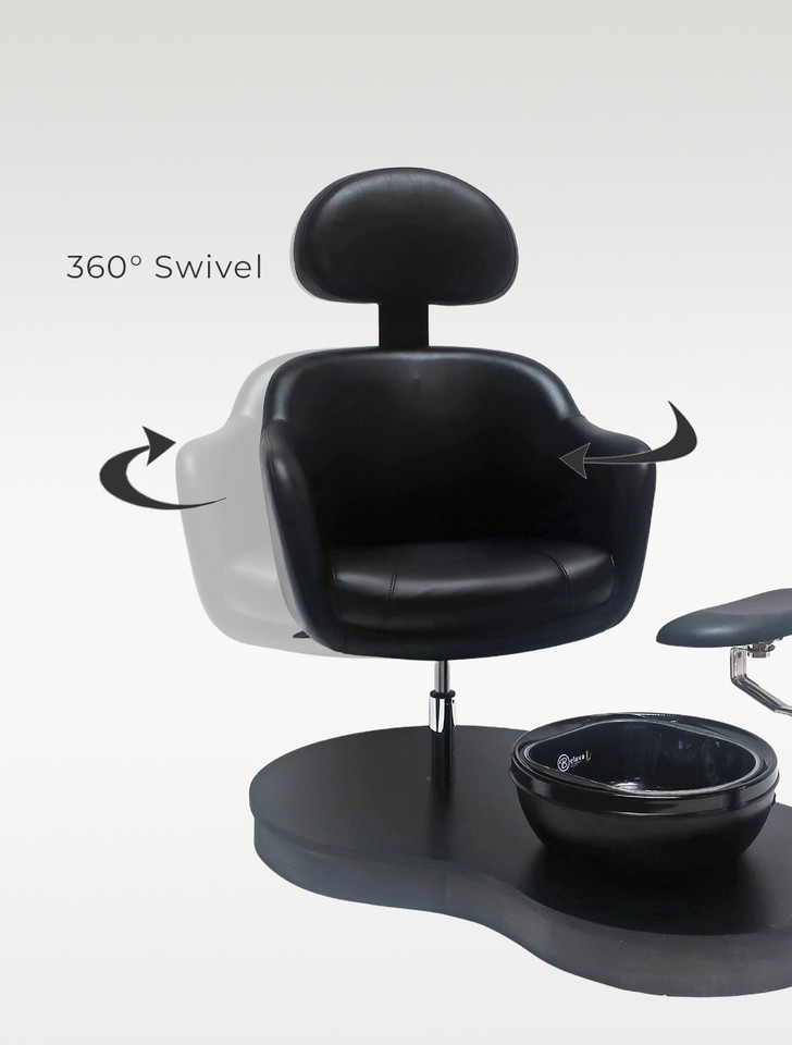 Pedicure Chair - GRACE | No-Plumbing - Pro Hydraulic