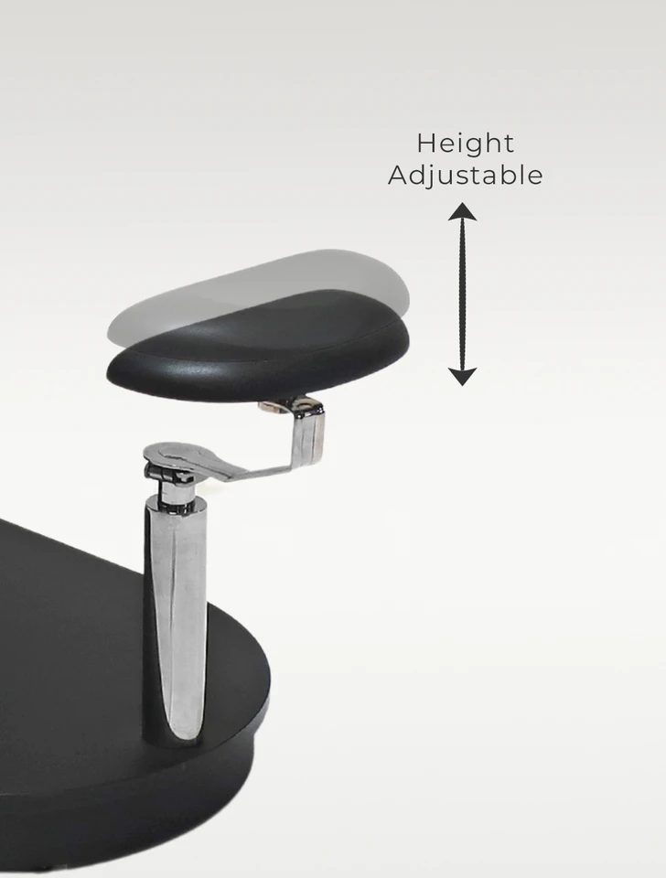 Belava Grace pedicure chair adjustable footrest height