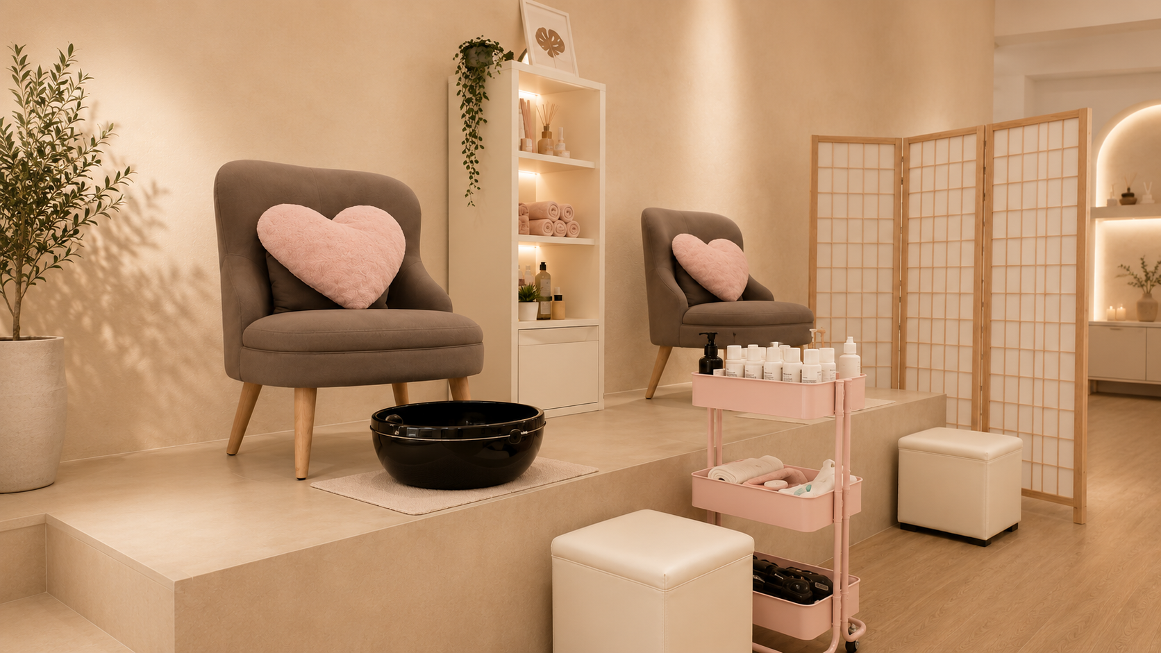 Compact and space saver foot massagers and pedicure bowls by Belava