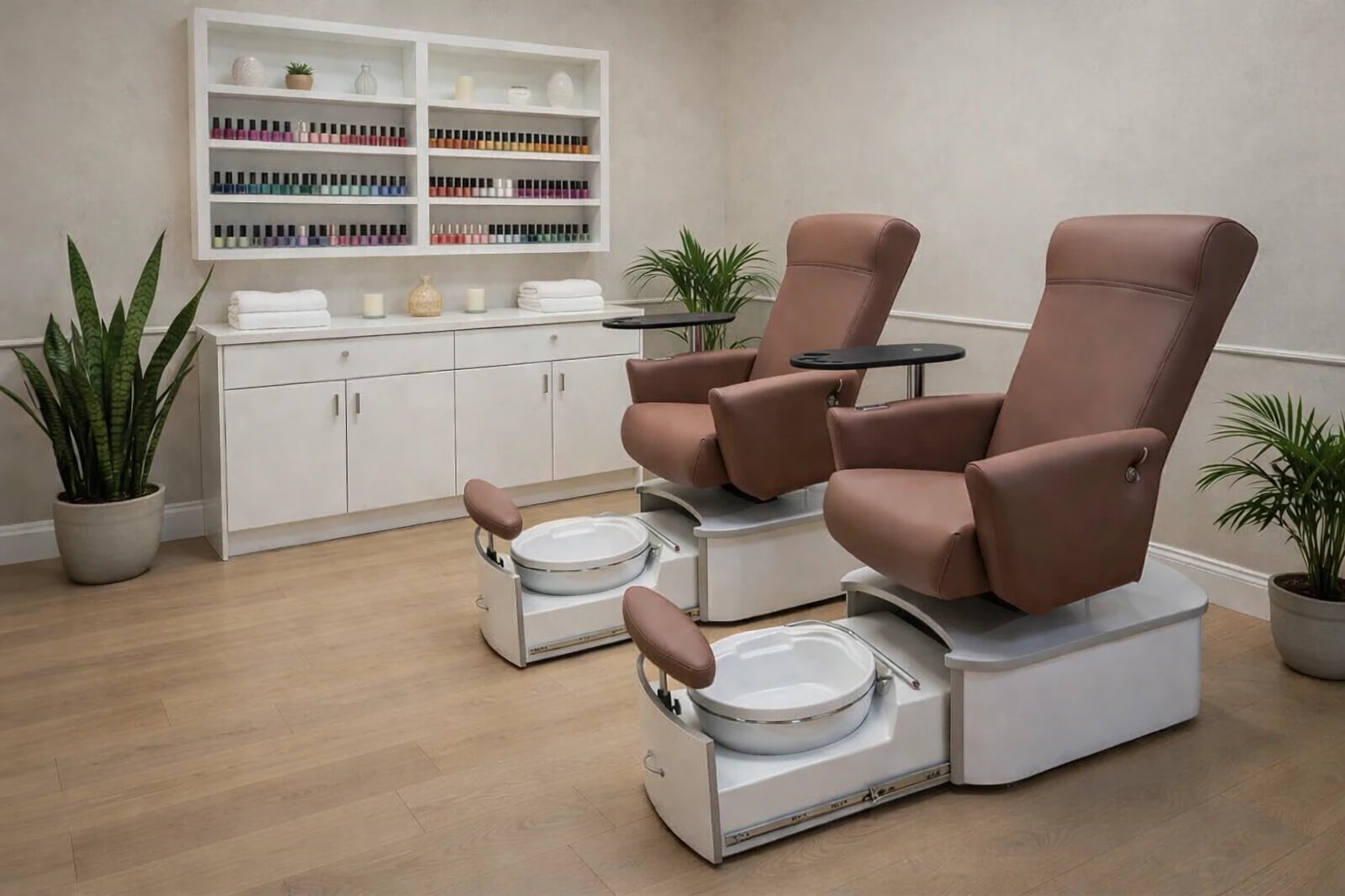 Element Pedicure Chair in No Plumbing Version