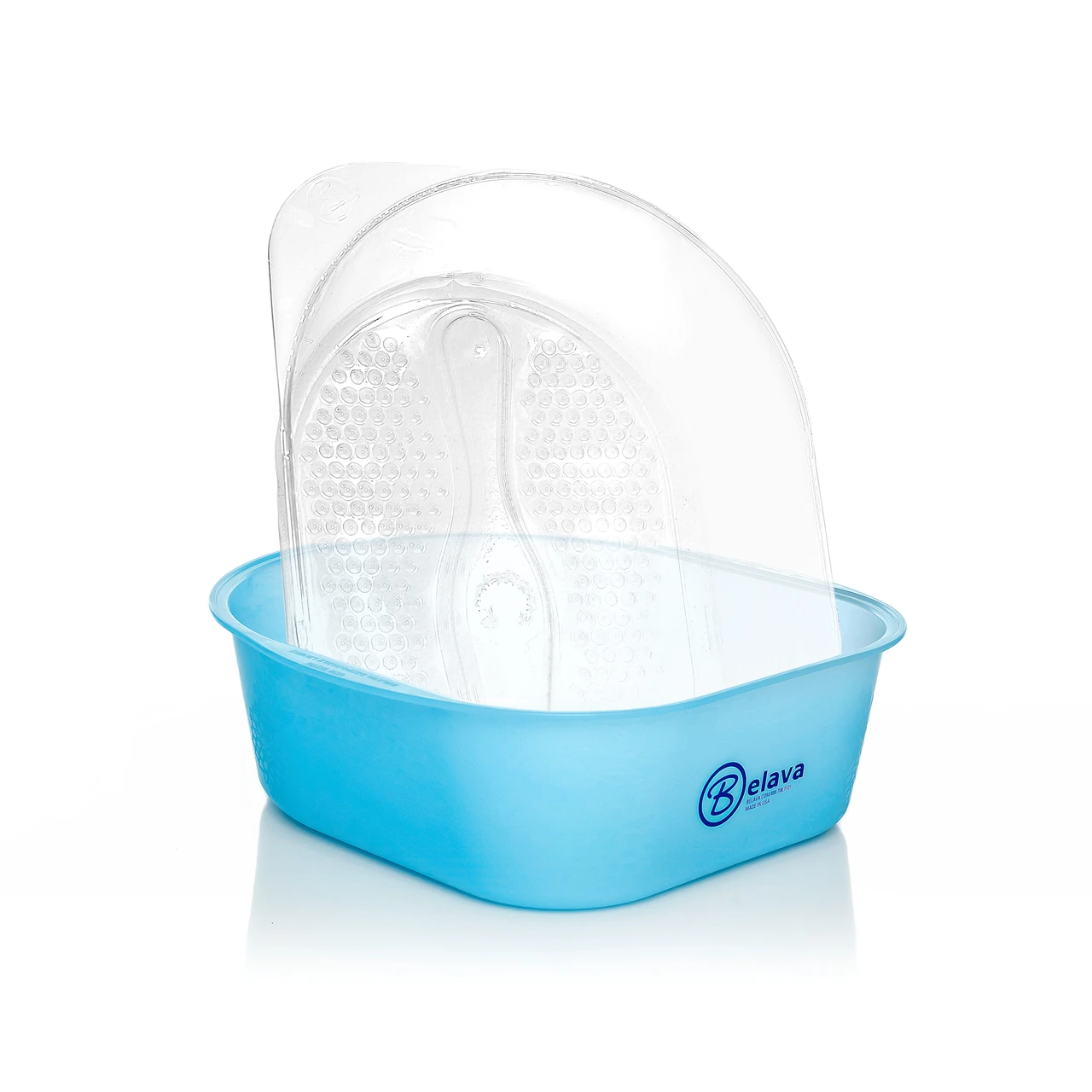 Belava Pedicure Tub with 20 Disposable Liners - Blue