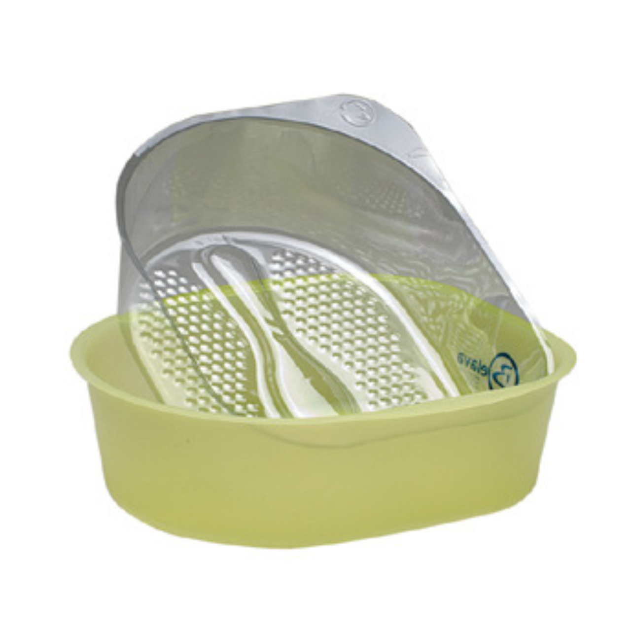 Pedicure Tub with 10 Disposable Liners - Lime-Yellow | Discontinued Color