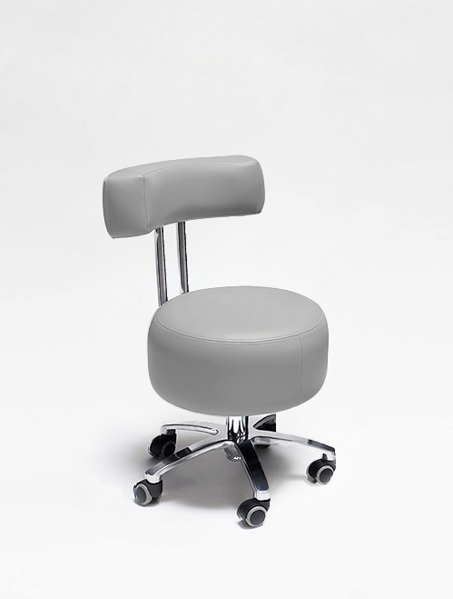 Luxury Salon Stools with Back Support | Pedicure Stool by Belava