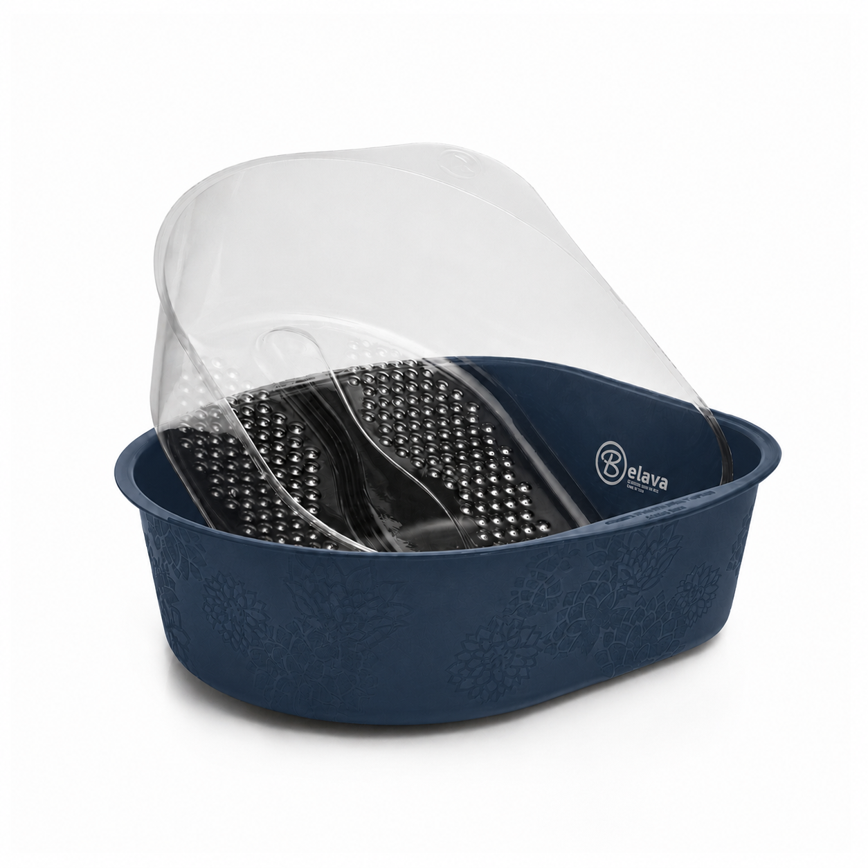 Pedicure Tub with 10 Disposable Liners - Navy Blue | Discontinued Color