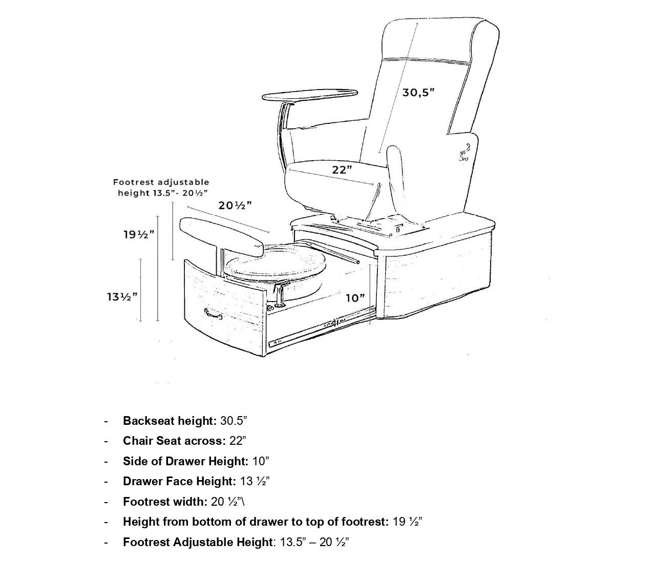 Pedicure Chair Plumbing Diagram | peacecommission.kdsg.gov.ng