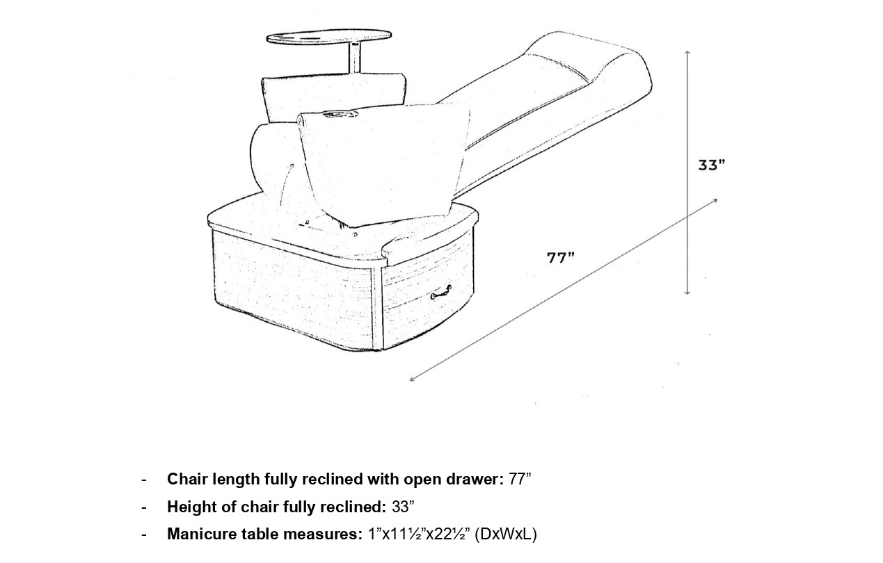 Pedicure Chair Impact No-Plumbing | atelier-yuwa.ciao.jp