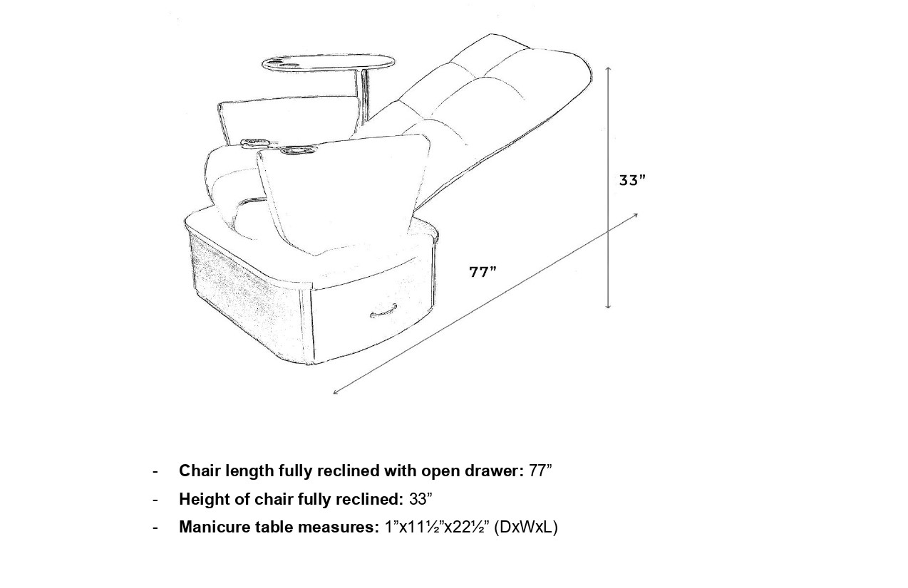 Pedicure Chair Impact No-Plumbing | atelier-yuwa.ciao.jp