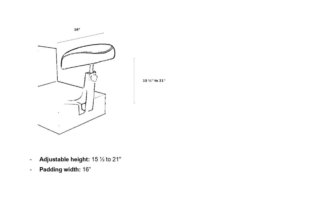 Mount-It! Height Adjustable Foot Rest with Handle | Black