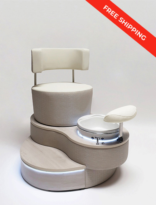 Pedicure Chair - LUNA | with Plumbing