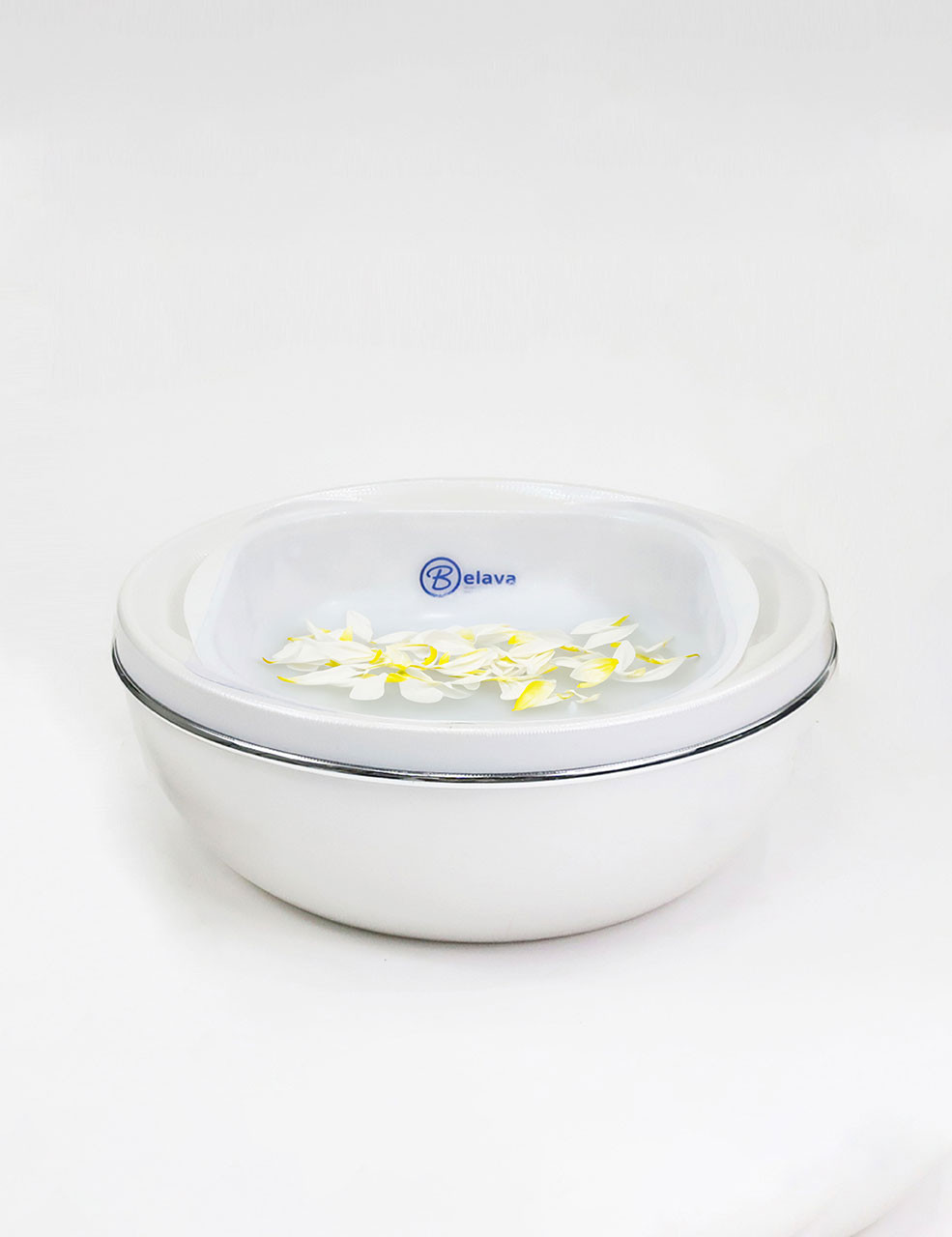 Belava Pedicure Bowl in White (No Heat & No Vibration)
