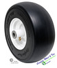 11/4.00-5 (11" x 4") Wheel Assy, 5" Centered Hub and Your Choice of Bearings