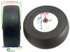 11/4.00-5 (11" x 4") Wheel Assy, 5" Centered Hub and Your Choice of Bearings