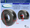 9/3.50-4 (9x3.5) Carefree (No-Flat) Smooth Tread, 2.50" Bead Width
