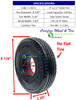2.80/2.50-4 (9x2.25) Sawtooth Tire, Narrow Tire