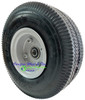 410/350-4 (10" x 3") Pneumatic Tire & Tube Assembly With Hub and Bore Options
