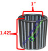 Roller Cage Bearing 1" ID x 1 3/8" OD x 1 1/2" L