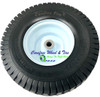 13 x 6.50-6 Carefree (No-Flat) Wheel Assy With 3" Center and 3/4" Bushing W/Roller Bearings