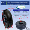 410/350-4 (10" x 3") FOAM FILL Assembly With Black Color Rim