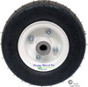 9x3.50-4 PNEUMATIC Wheel and Tire Assembly. Centered Hub. Choose Bore Size