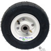 9x3.50-4 PNEUMATIC Wheel and Tire Assembly. Centered Hub. Choose Bore Size