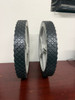 14" x 1.75" Solid Rubber Wheel Assembly, Composite Rim, 1/2" Bore | Set of 2