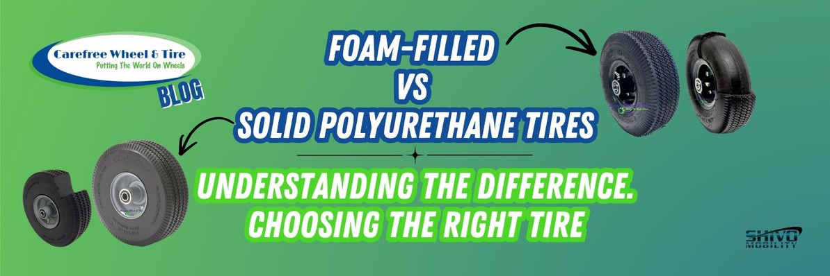 Foam-Filled vs. Solid Polyurethane Tires