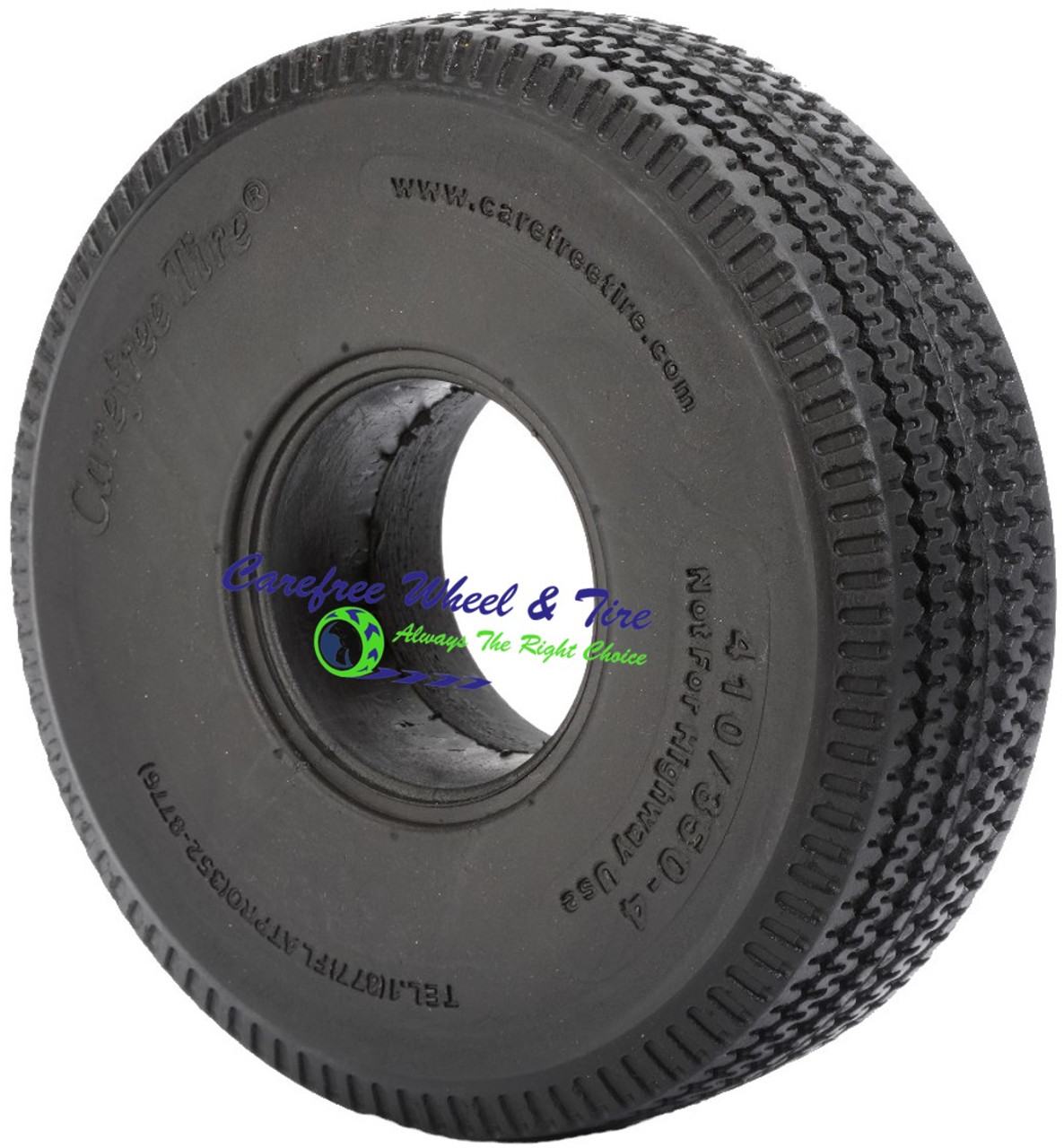 410/3.50-4 (10x3) Sawtooth, Handtruck/Cart Tire