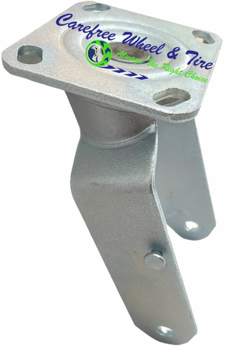 10" X 3" Steel Swivel Caster – Heavy-Duty Wheel For Carts, Trailers, Equipment