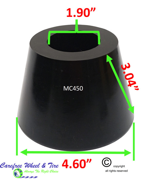 Mounting Cone  For a 4″ One Piece Rims