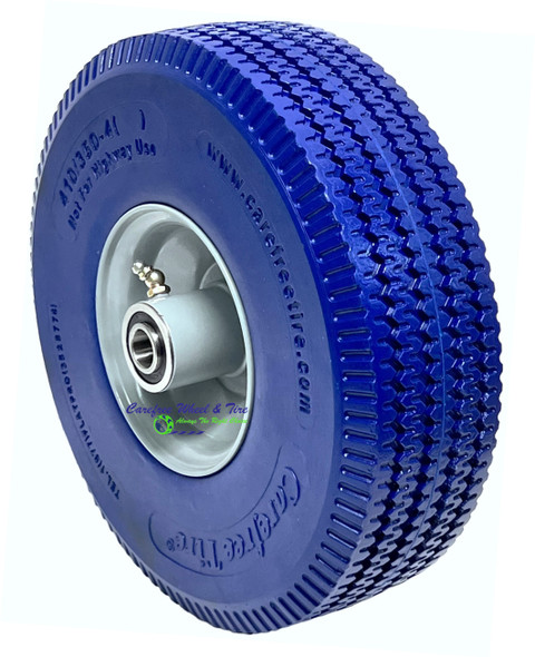 410/350-4 Wheels Assembly With BLUE Color Tire