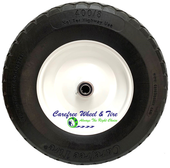 4.80/4.00-8 Inch, (15" x 4") HD Contractor Stud/Diamond Tread Wheelbarrow Assembly-Black Tire 4.80/4.00-8 Inch, (15" x 4") HD Contractor Stud/Diamond Tread Wheelbarrow Assembly-Black Tire