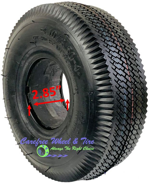 410/350-4 Carefree HD Foam Fill (Solid) Tire