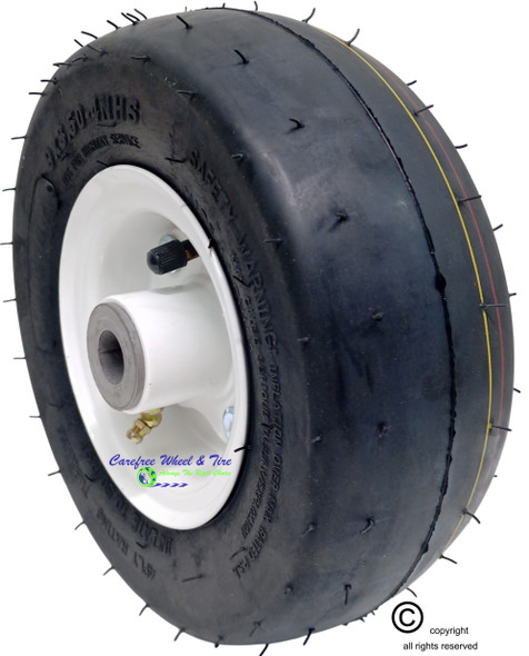 9x3.50-4 Wheel and Tire Assembly. 3 1/4" Centered Hub