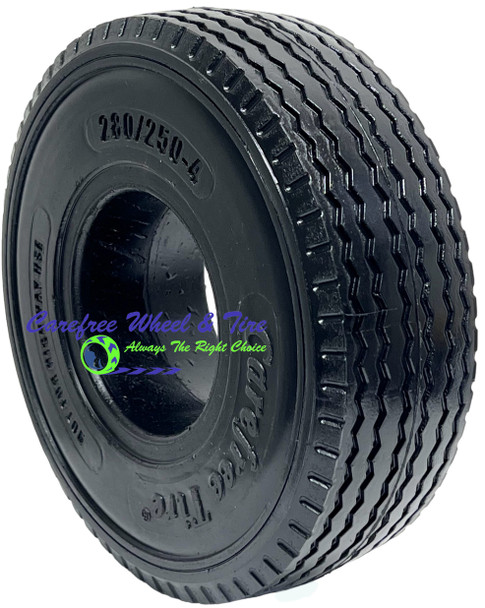 2.80/2.50-4 (9x2.80) Sawtooth Tread, Wide Tire