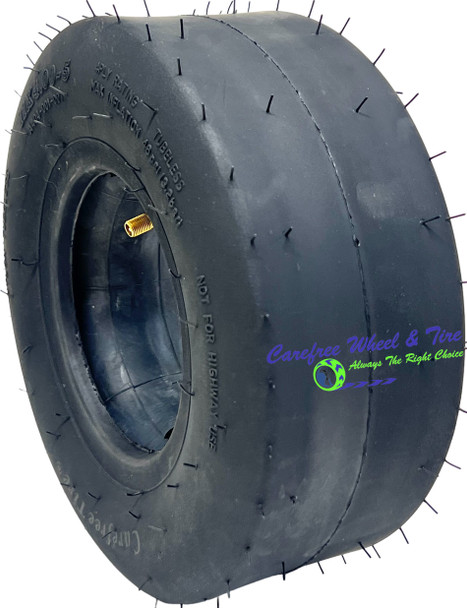 11x4.00-5 (11x4) Smooth Tread Pneumatic Tire With Inner Tube