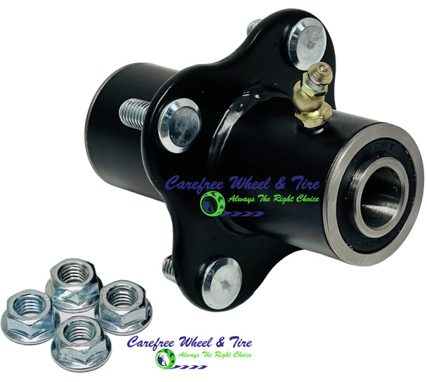 Black Color Center Hub With Bore Options and Length