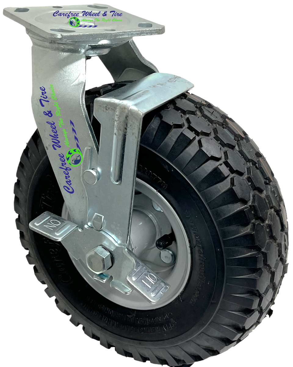 Caster Wheel Assemblies 10" Caster Assemblies Carefree Wheel & Tire