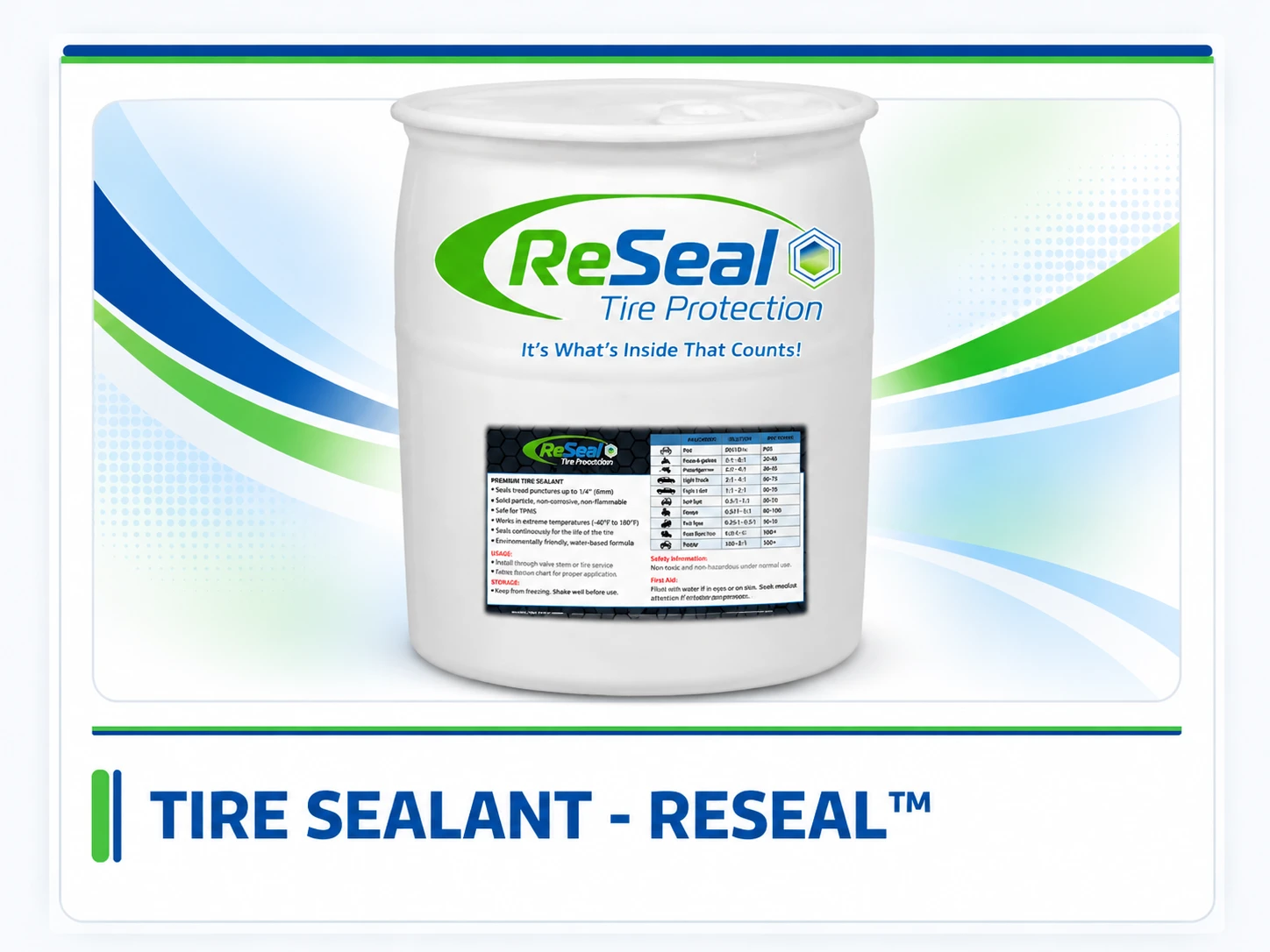 Tire Sealant - ReSeal