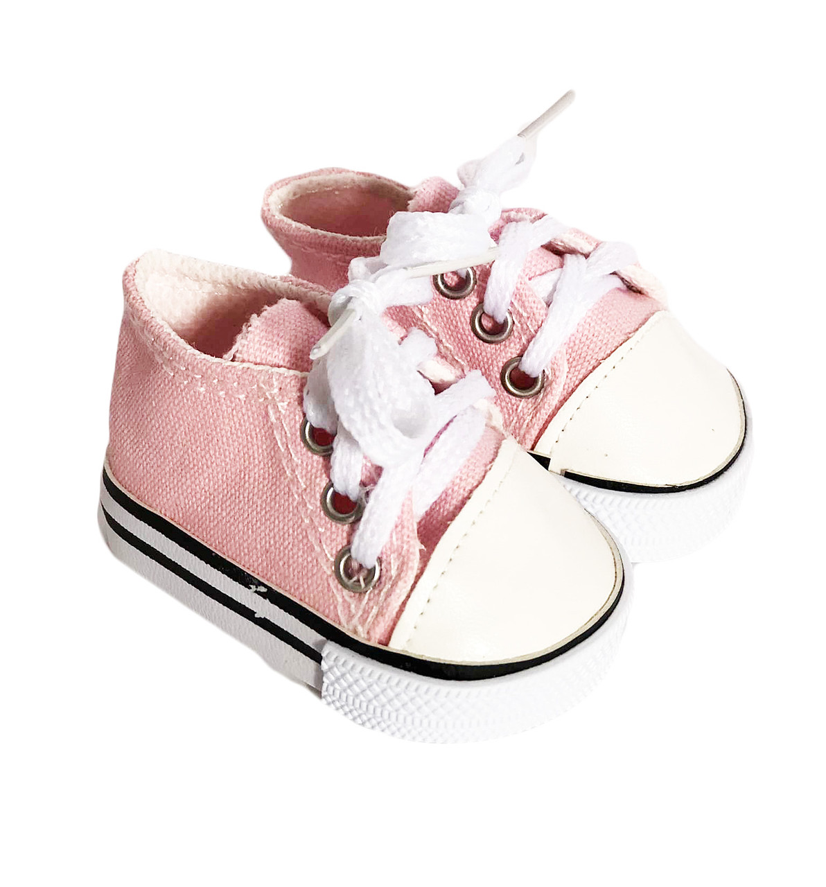 Wacht even Kroniek Seraph MBD® Light Pink Canvas Sneakers- New Inventory - Wholesale Doll Clothes