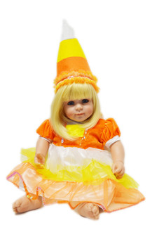 20 Inch Candy Corn Witch Costume for Adora Dolls 