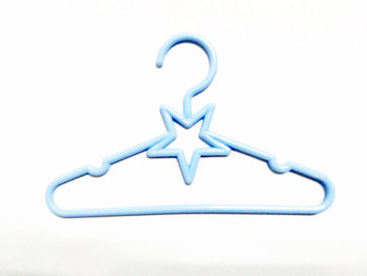 6.90 Inch Blue  Star Hangers for American Girl Dolls