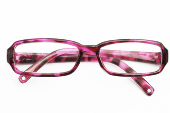 Pink Turtoise Shell Modern Glasses for American Girl Dolls- Cool Summer Colors!