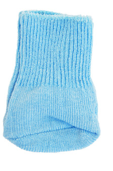 Light Blue Socks for American Girl Dolls-Short